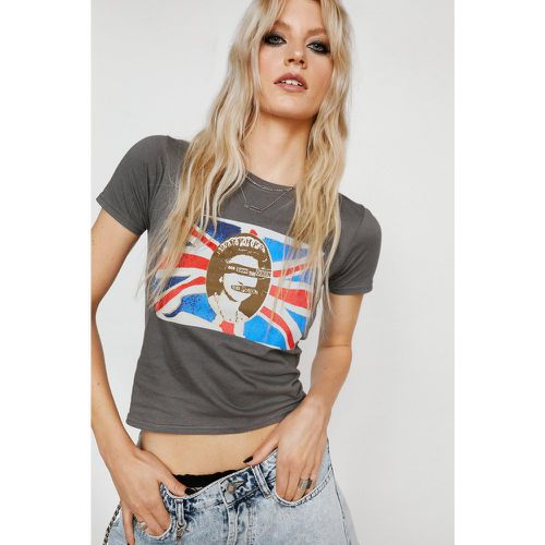 T-Shirt Moulant Imprimé Sex Pistols - Nasty Gal - Modalova