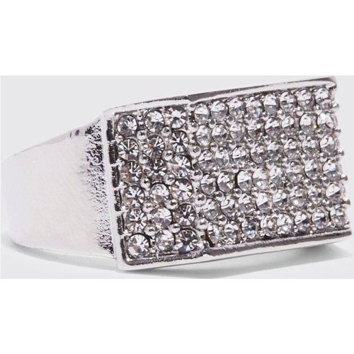 Bague chevalière - - S/M - Boohooman - Modalova