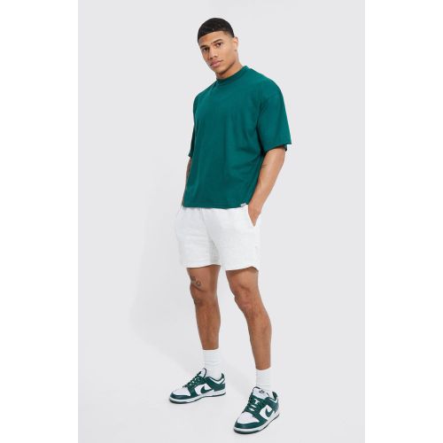 Ensemble oversize avec t-shirt et short - Boohooman - Modalova