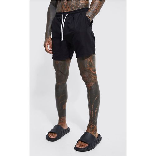 Short de bain basique mi-long - Boohooman - Modalova