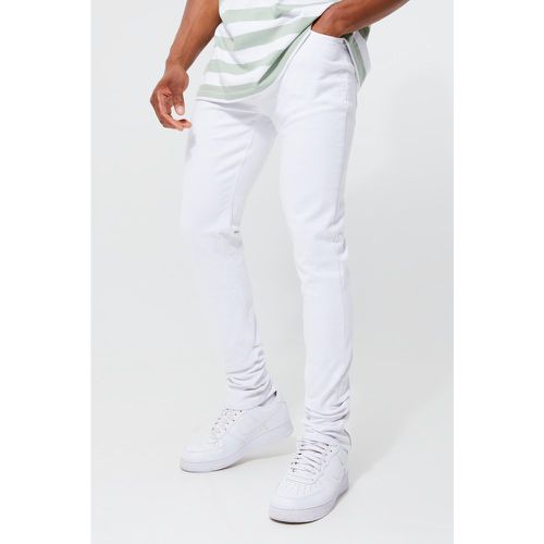 Jean skinny zippé - - 34R - Boohooman - Modalova