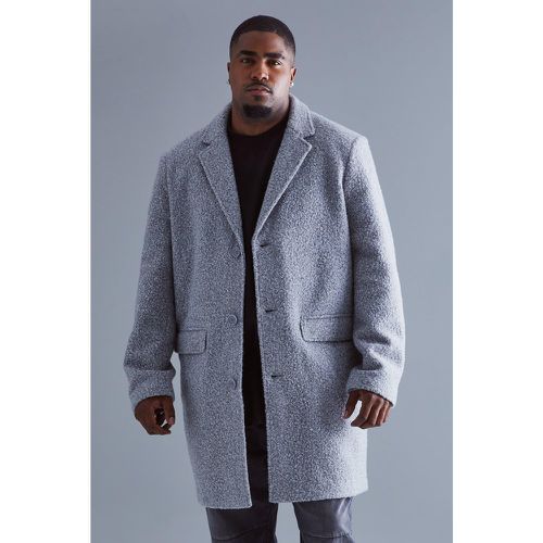 Grande taille - Pardessus droit bouclé - - XXXL - Boohooman - Modalova