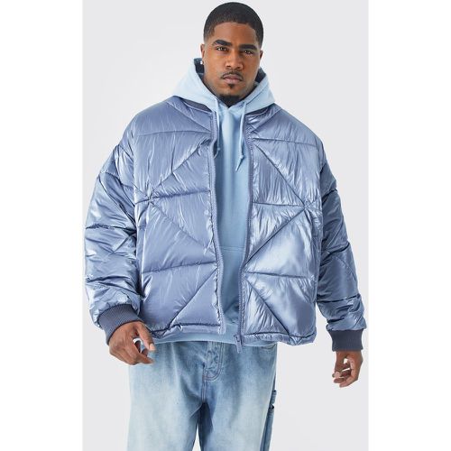 Grande taille - Bomber matelassé - Boohooman - Modalova