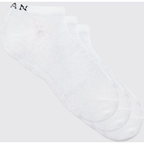 Lot de 3 paires de chaussettes - MAN - Boohooman - Modalova