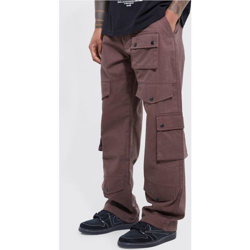 Pantalon cargo décontracté - Boohooman - Modalova