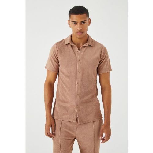 Chemise en jersey premium - Boohooman - Modalova