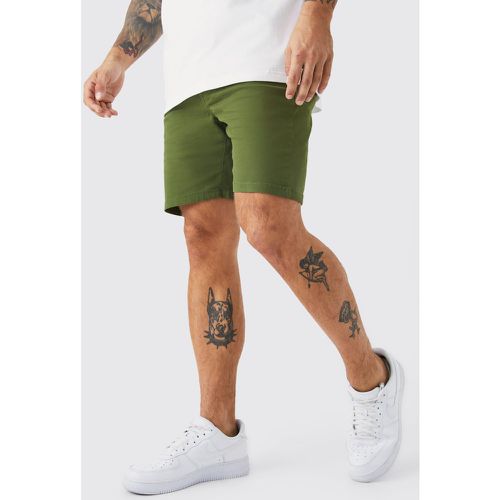 Short chino stretch - Boohooman - Modalova