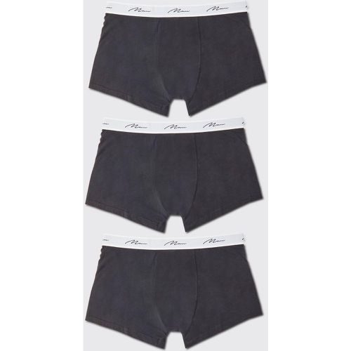 Grande taille - Lot de 3 boxers - MAN - - XXXL - Boohooman - Modalova