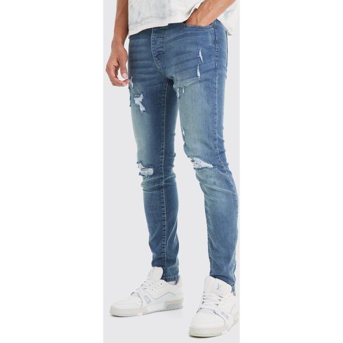 Jean skinny déchiré - - 32R - Boohooman - Modalova