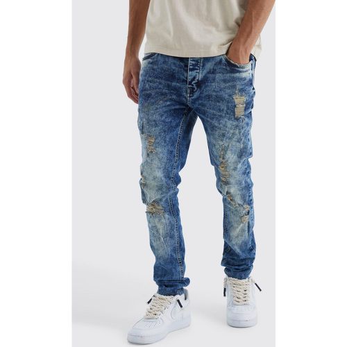 Jean skinny déchiré - - 28R - Boohooman - Modalova