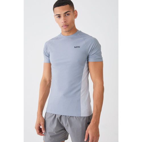 T-shirt color block - MAN Active - Boohooman - Modalova