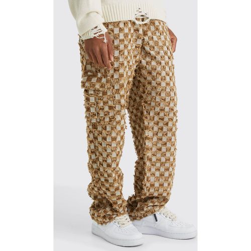 Pantalon ample à carreaux - Boohooman - Modalova