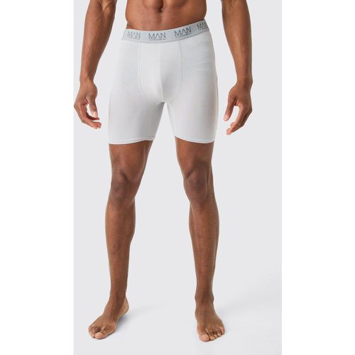 Premium Modal Mix Long Length Boxer - Boohooman - Modalova