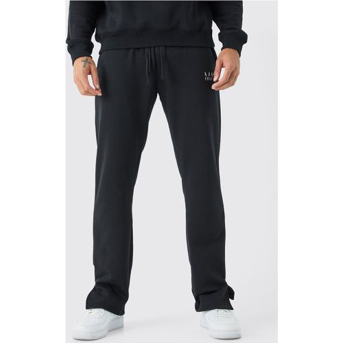 Man Split Hem Jogger - Boohooman - Modalova