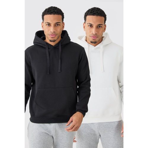 Pack Basic Over The Head Hoodie - Boohooman - Modalova