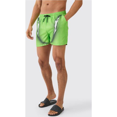 Short Length Sports Swim Short - Boohooman - Modalova