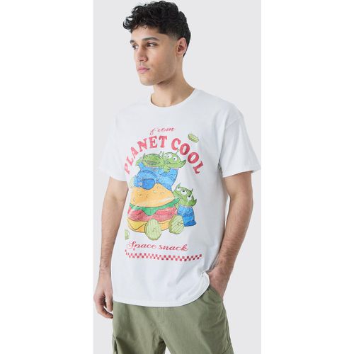 Oversized Toy Story Alien License T-shirt - Boohooman - Modalova