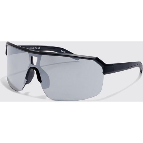 Shield Racer Sunglasses - Boohooman - Modalova