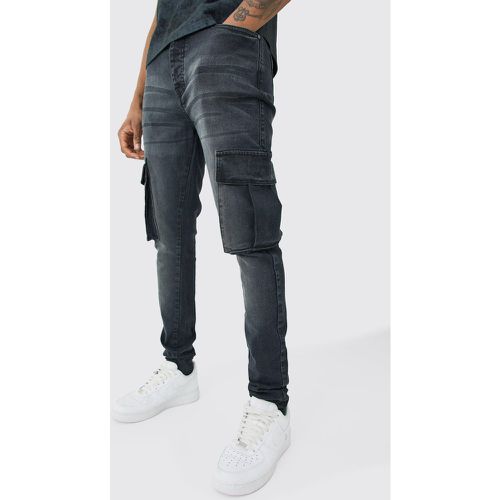 Tall Super Skinny Cargo Jeans homme - Boohooman - Modalova