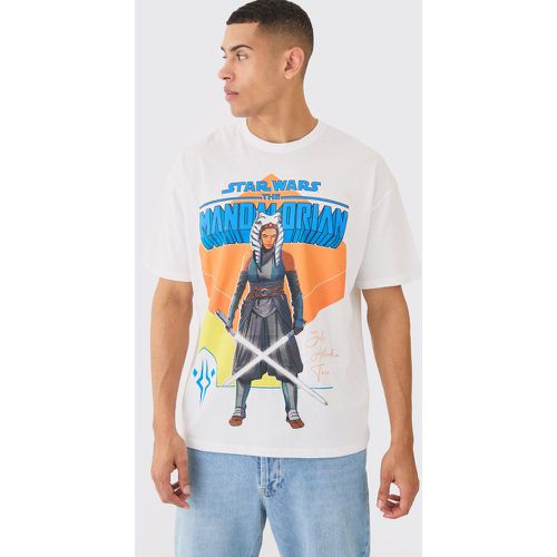 Oversized Star Wars Ahsoka Mandalorian T-shirt - Boohooman - Modalova