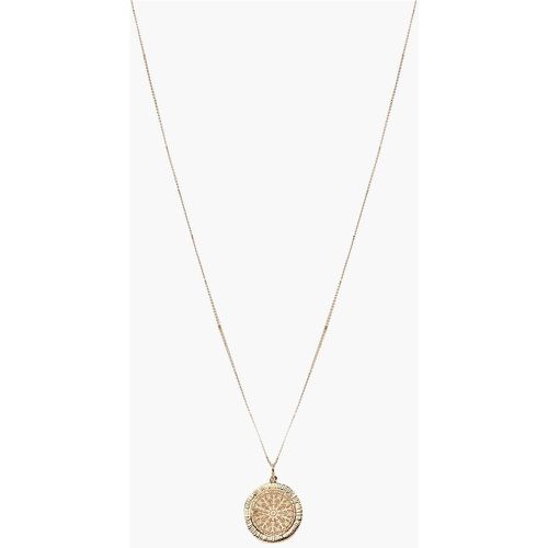 Collier À Pendentif Pièce - boohoo - Modalova