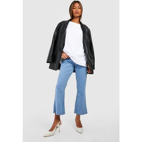 Jean Flare Basique Taille Haute - boohoo - Modalova