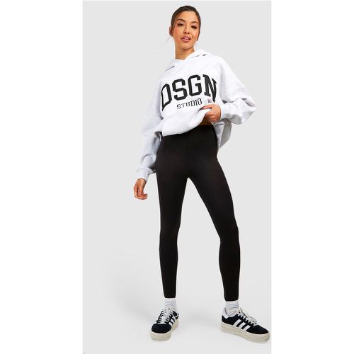 Lot De 2 Leggings Basiques Taille Haute En Jersey - boohoo - Modalova