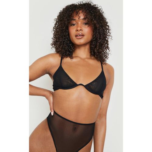 Soutien-Gorge En Mesh À Armatures - - 32B - boohoo - Modalova