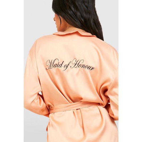 Pyjama Demoiselle D'Honneur Premium Satiné - boohoo - Modalova