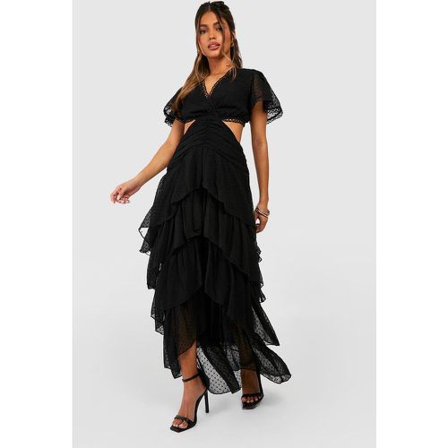 Robe Longue À Volants - boohoo - Modalova