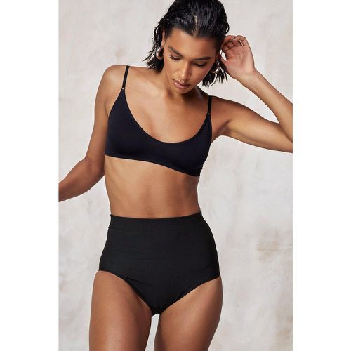 Culotte De Maintien Taille Haute Sans Coutures - boohoo - Modalova