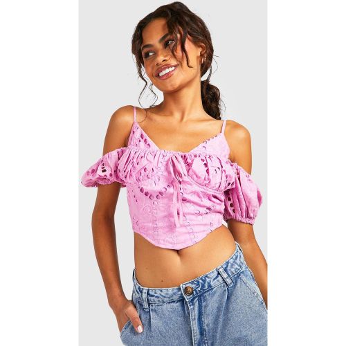 Top Brodé À Bretelles - boohoo - Modalova