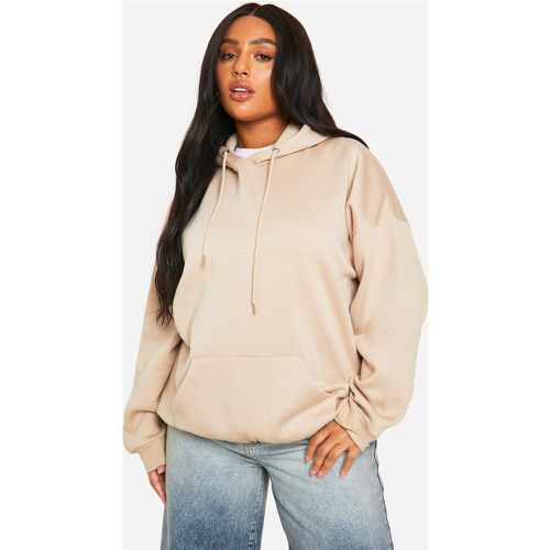 Grande Taille - Sweat À Capuche Oversize Basique - boohoo - Modalova