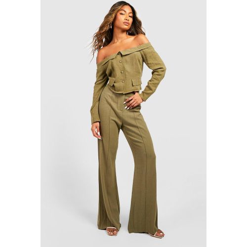 Pantalon Flare - boohoo - Modalova