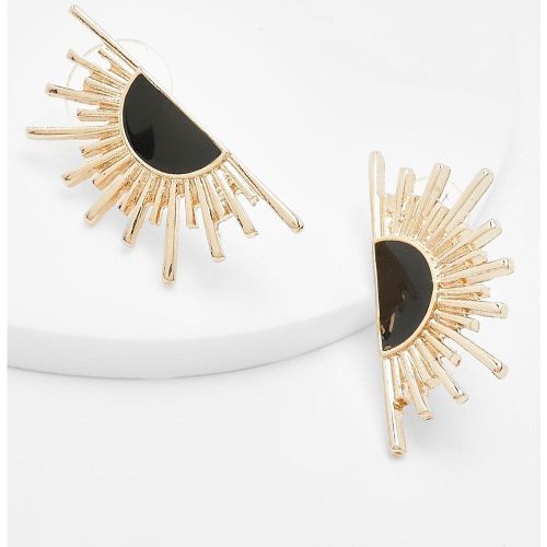 Boucles D'Oreilles Demi-Soleil - boohoo - Modalova