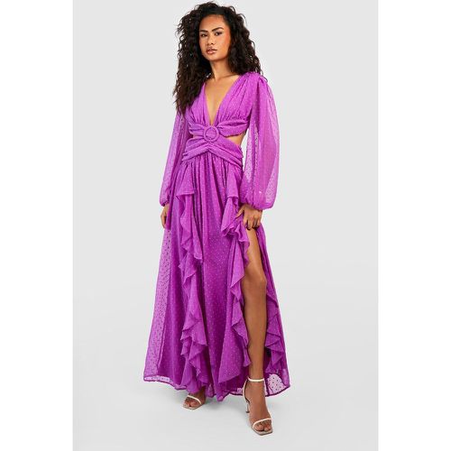 Robe Longue Découpée - boohoo - Modalova