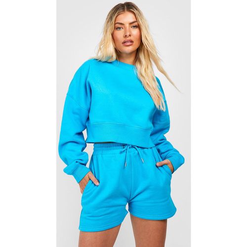 Short De Jogging - Bleu - S, Bleu - boohoo - Modalova