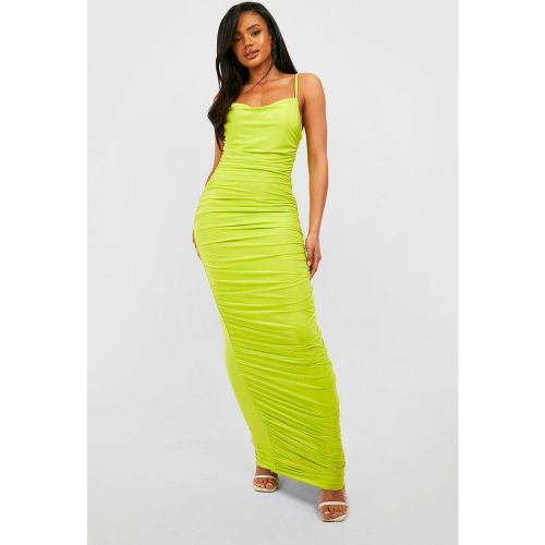 Robe Longue Soyeuse - boohoo - Modalova