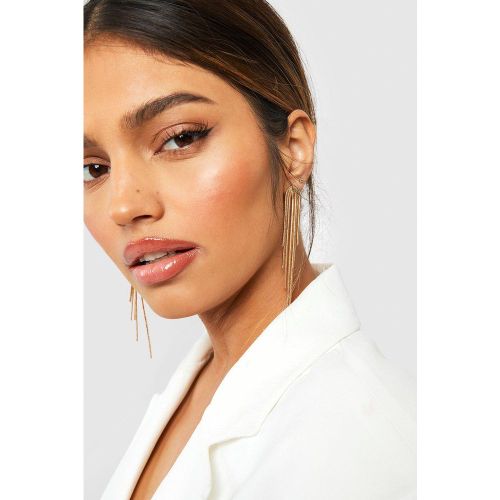 Boucles D'Oreilles Serpent À Franges - boohoo - Modalova