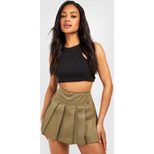Jupe-Short Boutonnée - boohoo - Modalova