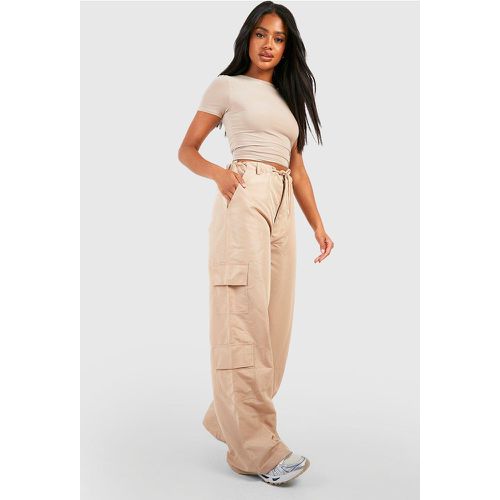 Pantalon Cargo Droit - boohoo - Modalova