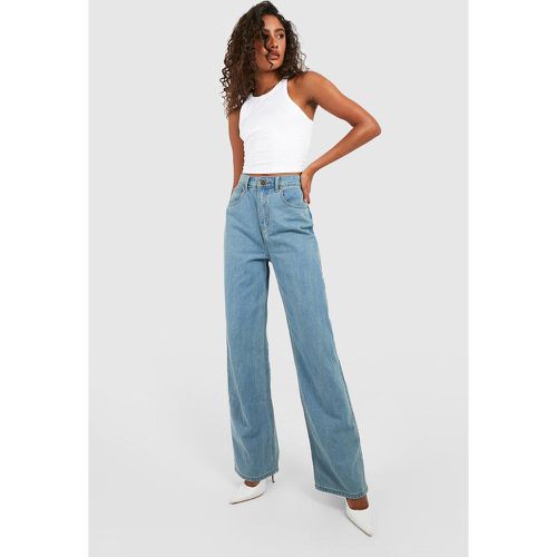 Tall" - Jean Boyfriend Taille Haute - boohoo - Modalova