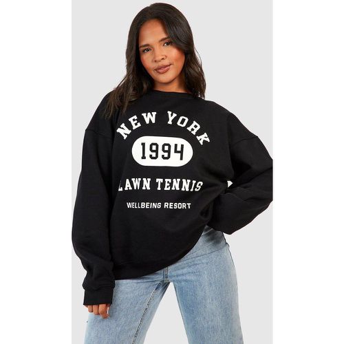 Grande Taille - Sweat Imprimé New York - boohoo - Modalova