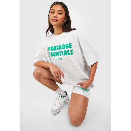 Ensemble Oversize Avec T-Shirt Et Short - boohoo - Modalova