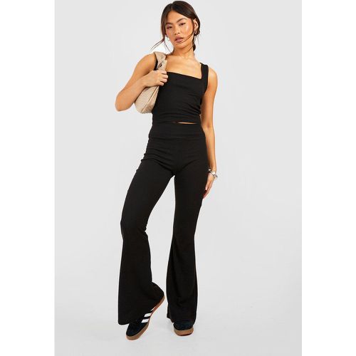 Pantalon Flare Côtelé - boohoo - Modalova