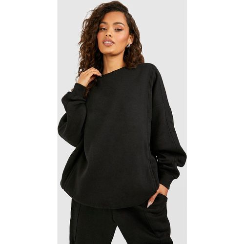 Sweat Oversize À Col Ras-Du-Cou - boohoo - Modalova