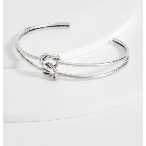 Knot Detail Bangle - - boohoo - Modalova