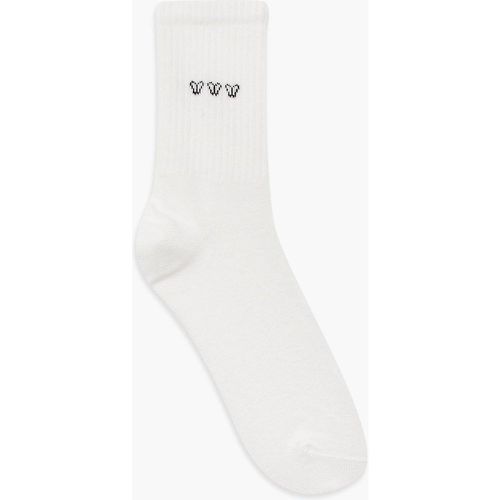 Chaussettes À Imprimé Papillon - boohoo - Modalova