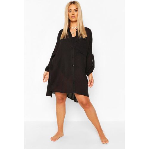 Grande Taille - Chemise De Plage - boohoo - Modalova