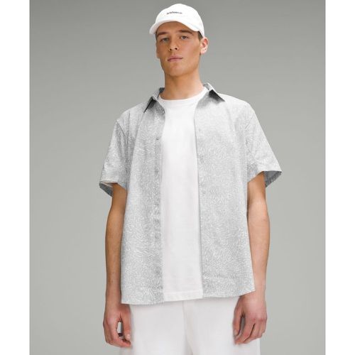 – Chemise à manches courtes Airing Easys – Gris/É – Taille L - lululemon - Modalova